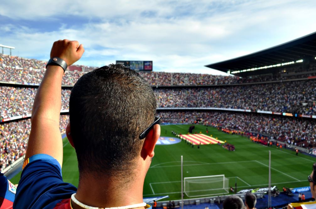 Cheering Football