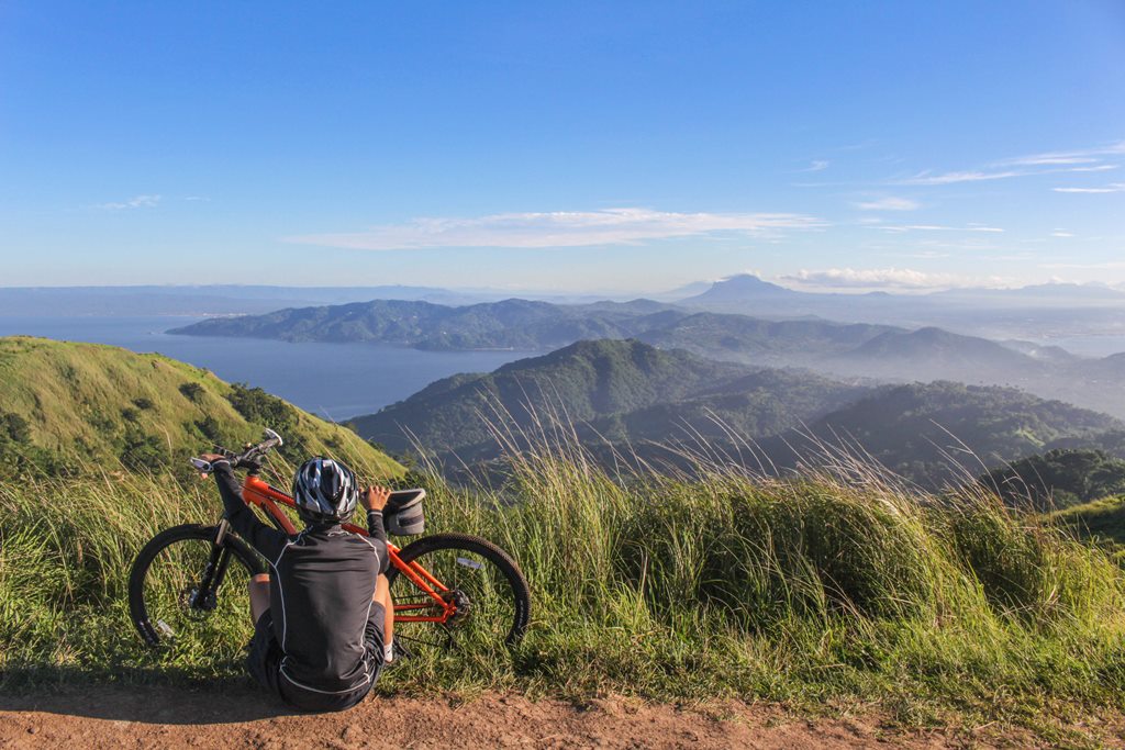 bike and a view